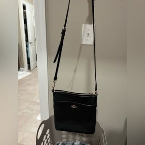 Black coach purse